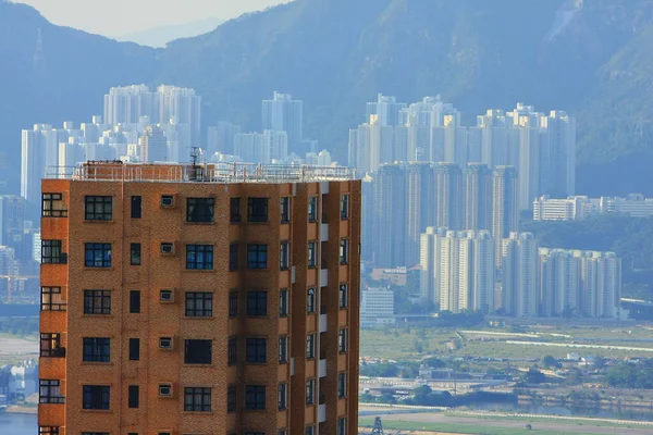 Junho 2008 Ponto Vista Destino Para Observar Victoria Harbour — Fotografia de Stock