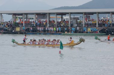  8 Haziran 2008 'de Sai kung hk' ta Ejderha Tekne Yarışı