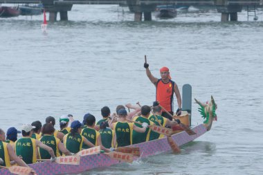  8 Haziran 2008 'de Sai kung hk' ta Ejderha Tekne Yarışı