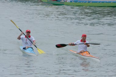  8 Haziran 2008 'de Sai kung hk' ta Ejderha Tekne Yarışı