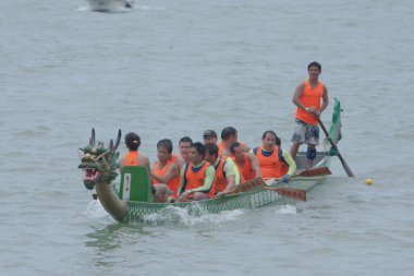  8 Haziran 2008 'de Sai kung hk' ta Ejderha Tekne Yarışı