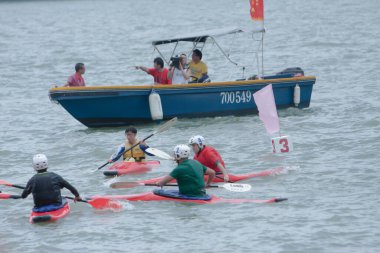  8 Haziran 2008 'de Sai kung hk' ta Ejderha Tekne Yarışı