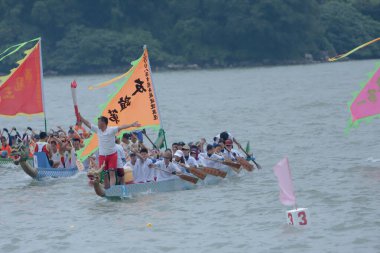  8 Haziran 2008 'de Sai kung hk' ta Ejderha Tekne Yarışı