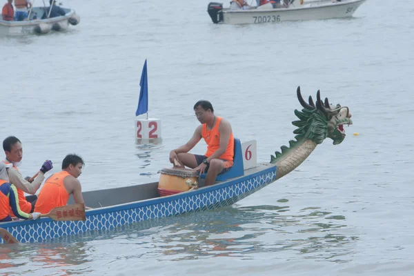 Dragon Boat Race Sai Kung Junho 2008 — Fotografia de Stock