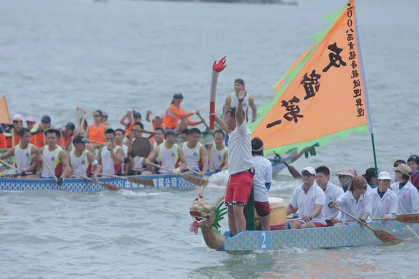 Dragon Boat Race Sai Kung Junho 2008 — Fotografia de Stock