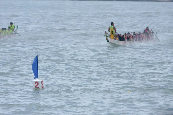 Dragon Boat Race Sai Kung Июня 2008 — стоковое фото