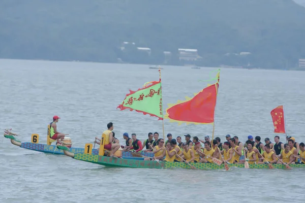 Dragon Boat Race Sai Kung Junho 2008 — Fotografia de Stock