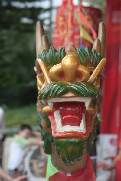 Dragon Boat Race Sai Kung Червня 2008 — стокове фото