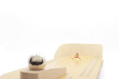 Sumo ve bovling tahtasında