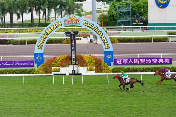 Luglio 2008 Horse Racing Hong Kong Jockey Club — Foto Stock