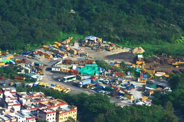 Vista Sai Kung Razor Hill Nov 2008 — Foto de Stock