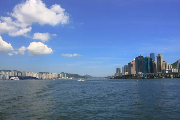 High Rise Apartment Blocks Seen Yau Tong Ago 2008 — Foto Stock