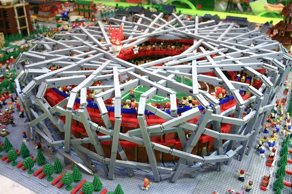 Das Lego Thema Der Olympischen Sommerspiele 2008 Aug 2008 — Stockfoto