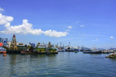 Kowloon City Feribot İskelesi Kwun Tong 30 Ağustos 2008 