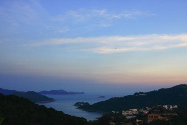 Silverstrand 'da gün batımı, sai kung, hk 30 Aug 2008 