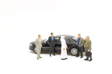 Küçük işletme figürünün küçük grubu.