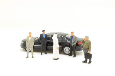 Küçük işletme figürünün küçük grubu.