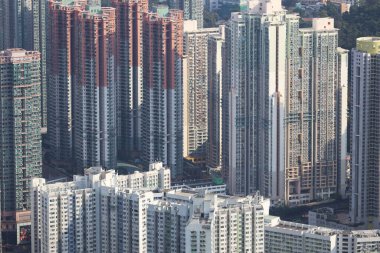 13 Nisan 2020 Razor Hill 'in manzarası, Yeni kasaba Tseung Kwan O