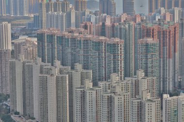13 Nisan 2020 'de Hong Kong' da bir Po Lam bölgesi.