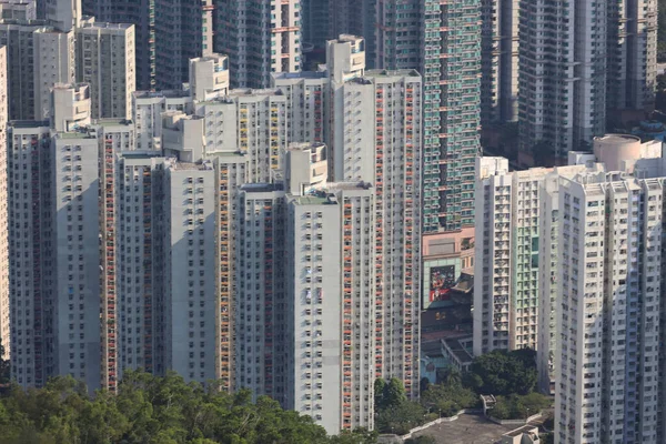 Une Nouvelle Ville Hongkong Tseung Kwan Avril 2020 — Photo