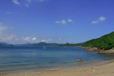 17 Ağustos 2008 Sai kung 'daki Liman Barınağı Yazı 