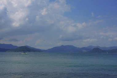 17 Ağustos 2008 Sai kung 'daki Liman Barınağı Yazı 