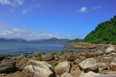 17 Ağustos 2008 Sai kung 'daki Liman Barınağı Yazı 