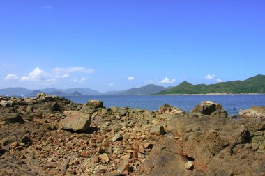 17 Ağustos 2008 Sai kung 'daki Liman Barınağı Yazı 