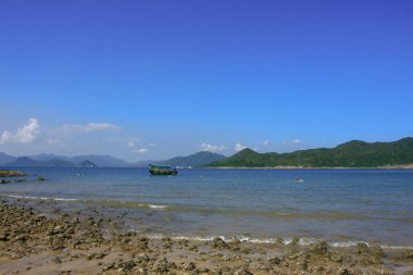 17 Ağustos 2008 Sai kung 'daki Liman Barınağı Yazı 