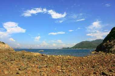 17 Ağustos 2008 Sai kung 'daki Liman Barınağı Yazı 