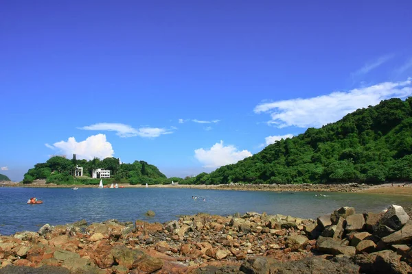 Ago 2008 Verão Abrigo Porto Sai Kung — Fotografia de Stock