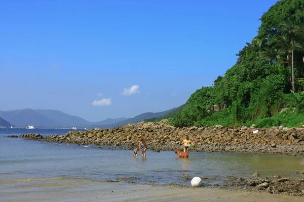 Ago 2008 Verão Abrigo Porto Sai Kung — Fotografia de Stock