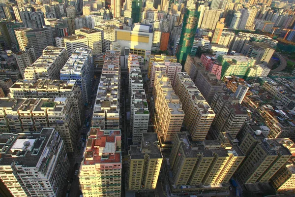 Aug 2008 Residential Building Kowloon Side Hong Kong — Stock Photo, Image