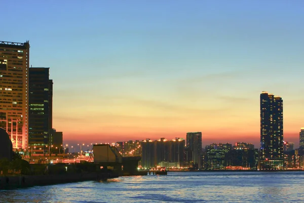 Hung Hom Bij Zonsondergang Hong Kong Juli 2008 — Stockfoto