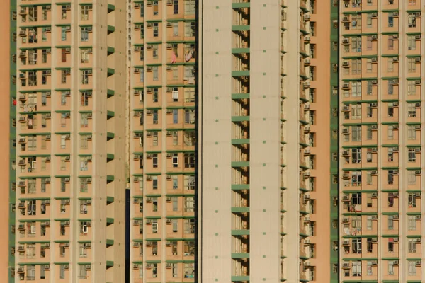 Жилые Дома Kwun Tong Hong Kong Июля 2008 — стоковое фото