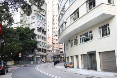   Orta seviye, Merkez, Hong Kong 15 Nisan 2020