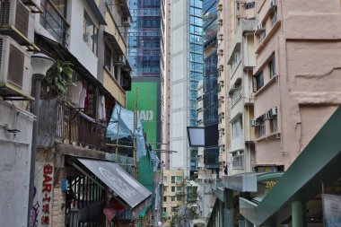   Orta seviye, Merkez, Hong Kong 15 Nisan 2020