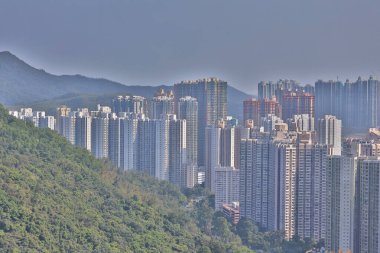 Hong Kong 'da 22 Mart 2020' de halk evinde. 