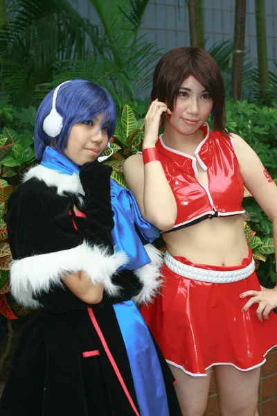 Ekim 2008 Japonya Cosplay Festivali Ndeki Karakterler Olarak Cosplayer — Stok fotoğraf