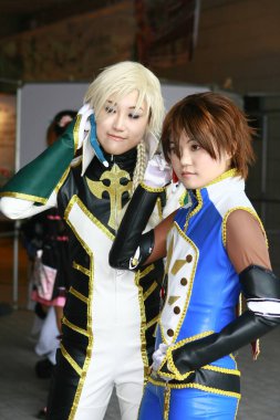 4 Ekim 2008 'de Japonya Cosplay Festivali' ndeki karakterler olarak Cosplayer