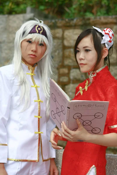 Cosplayer Als Charaktere Beim Japanischen Cosplay Festival Oktober 2008 — Stockfoto