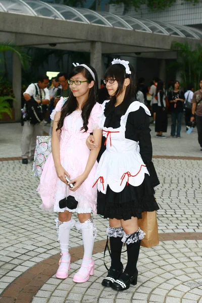 Cosplayer Als Personages Japan Cosplay Festival Okt 2008 — Stockfoto