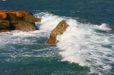  Shek o sahili. Hong Kong 'da 26 Ekim 2008