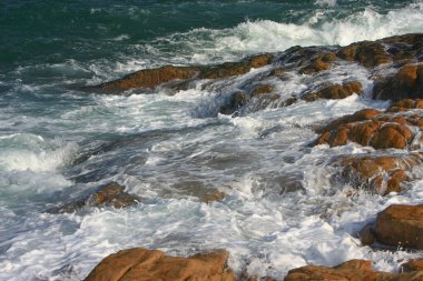  Shek o sahili. Hong Kong 'da 26 Ekim 2008