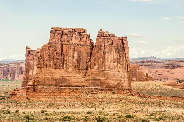 Nomeado formações rochosas em Arches National Park — Fotografia de Stock