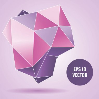 3D sihirli kristal