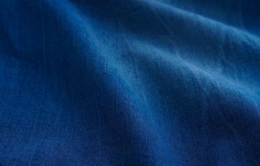 Aşınmış ve buruşmuş mavi kot pantolon arka planı