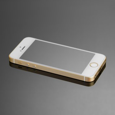 Siyah izole Iphone