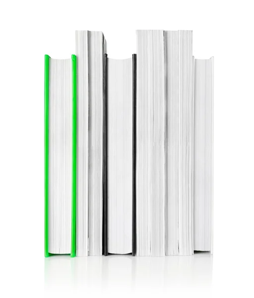 Libri su bianco — Foto Stock