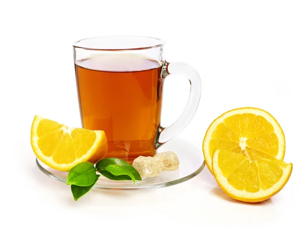 Čaj s pomerančem — Stock fotografie